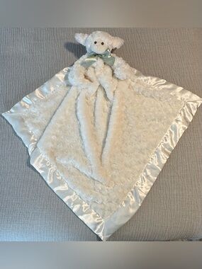 Edgehill Collection Plush Lamb Baby Security Blanket